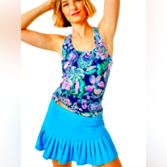 Lilly Pulitzer Luxletic Taye Skort-Sz L- BNWT - Picture 5 of 8
